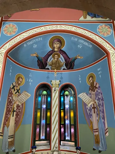 Φωτογραφία από τον Ιερό Ναό