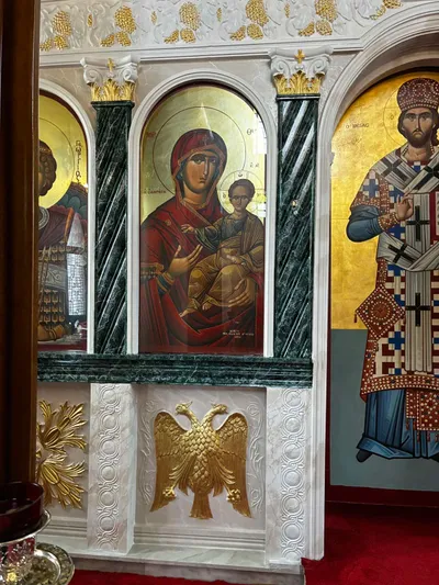 Φωτογραφία από τον Ιερό Ναό