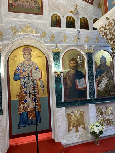 Φωτογραφία από τον Ιερό Ναό