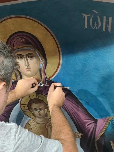 Φωτογραφία από τον Ιερό Ναό