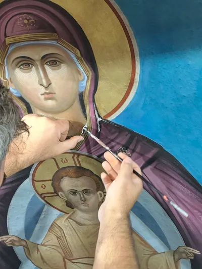 Φωτογραφία από τον Ιερό Ναό