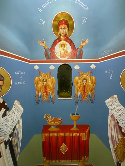 Φωτογραφία από τον Ιερό Ναό