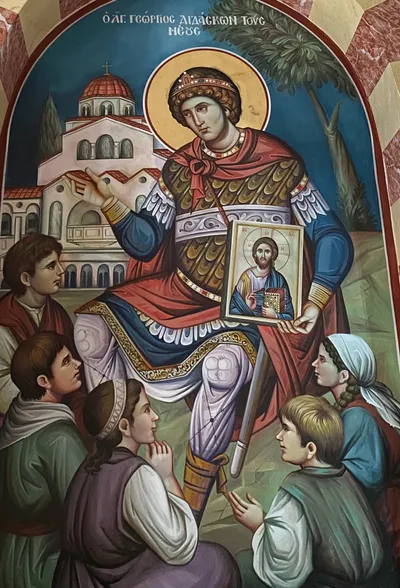 Φωτογραφία από τον Ιερό Ναό